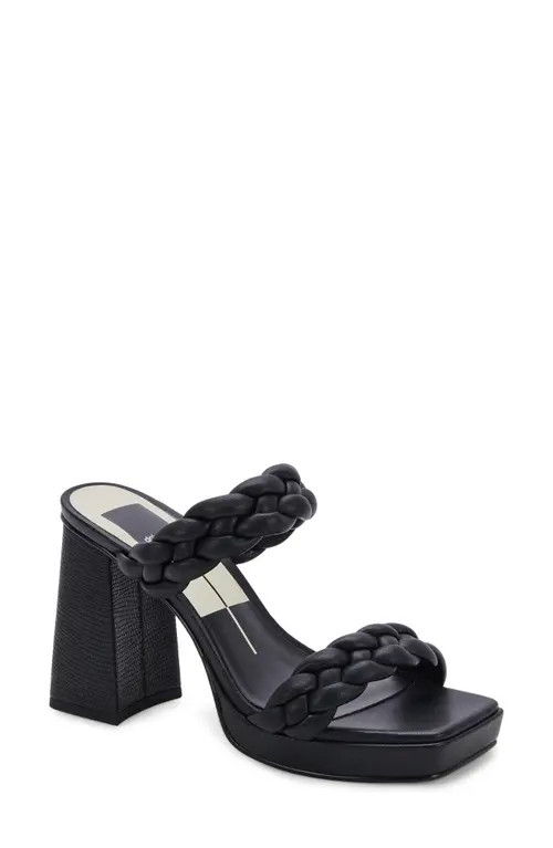 Dolce Vita Ashby Sandal in Black Stella at Nordstrom, Size 8.5 | Nordstrom