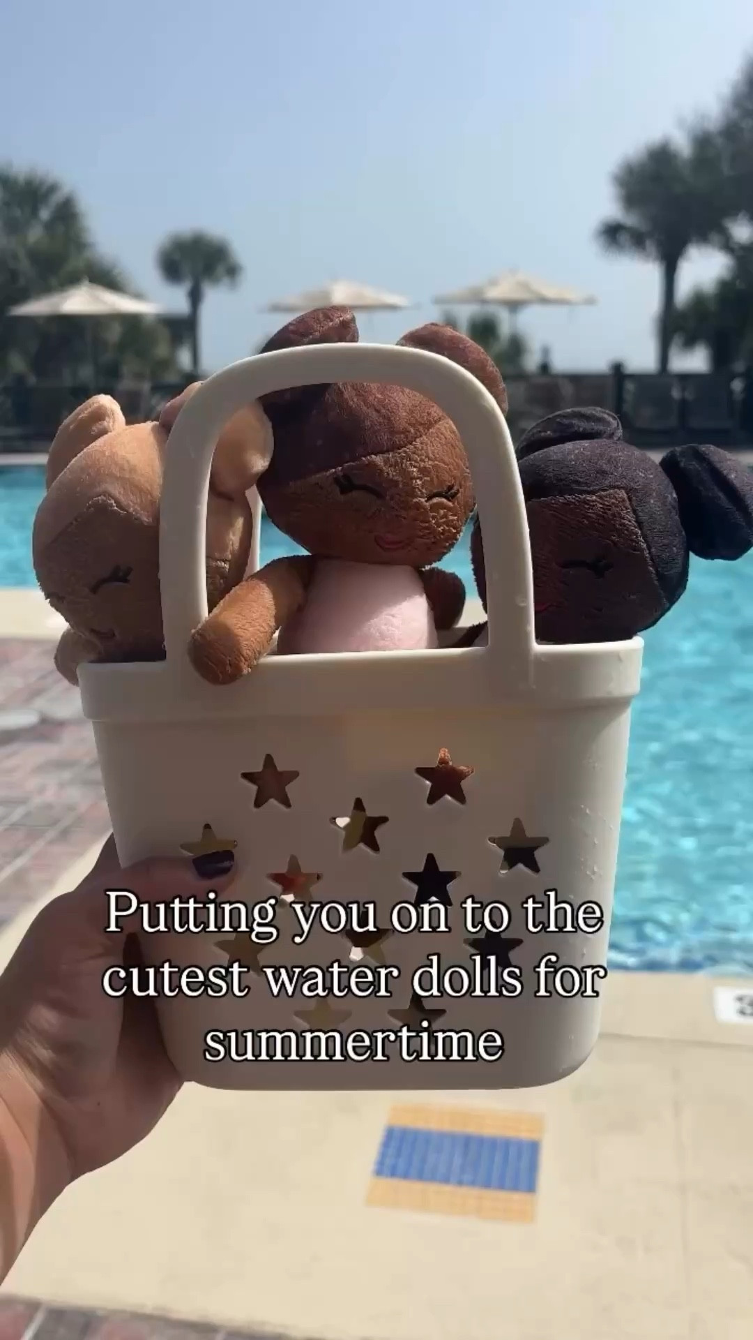 The toy your little girls will use all summer ☀️🛁

These bath dolls are made for real water play! From the pool to the beach or the tub, they are perfect. They’re soft, water-safe, and machine washable (and all the moms said...amen🙌) so they're ready to play with over and over again. 

These are sold in both a pack of 3 and individually but we love the cute storage bag that comes with the 3 pack.

This is a most loved toy that gets played with endlessly in my house. My girls absolutely adore these! 
 

#LTKKids #LTKSwim #LTKBaby