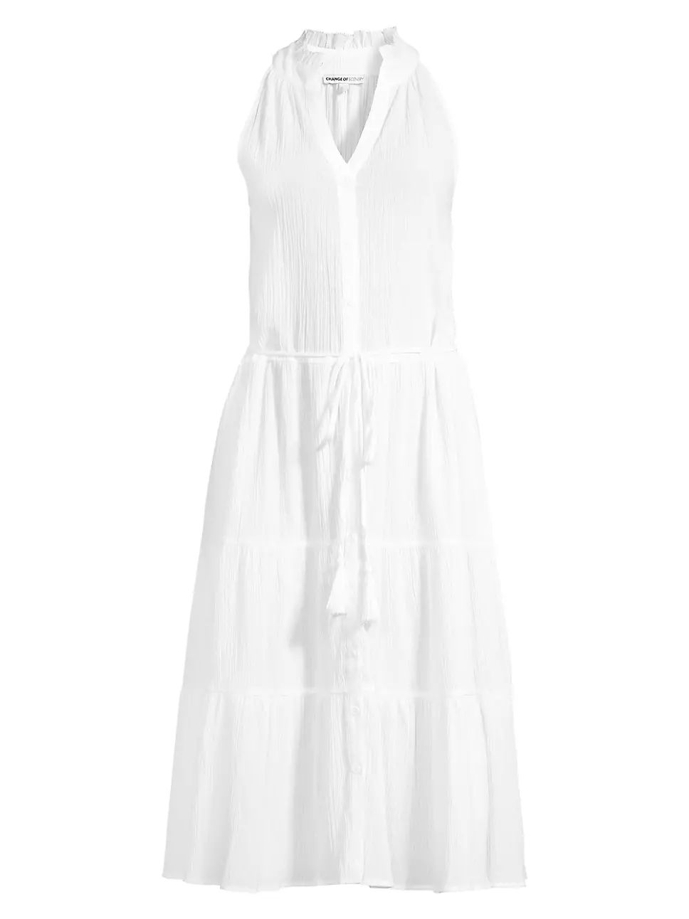 Tracy Cotton Sleeveless Shirtdress | Saks Fifth Avenue