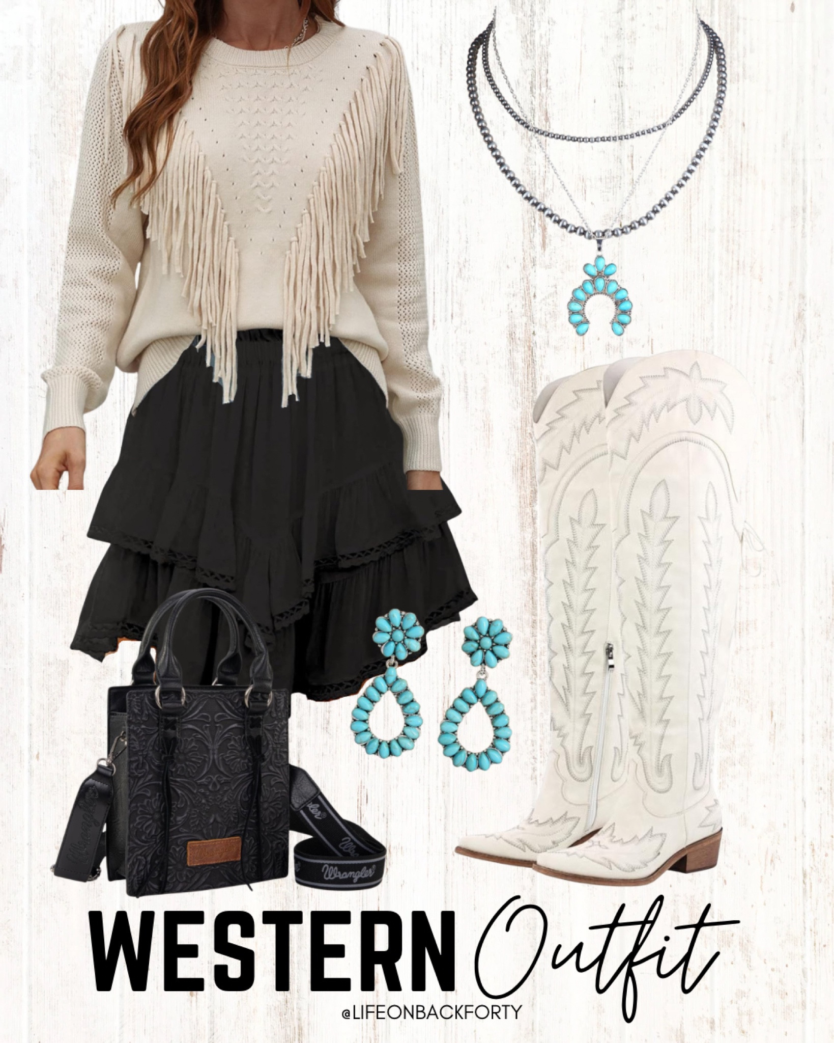 Western Outfit Inspo 🤍

#LTKStyleTip #LTKSeasonal #LTKFindsUnder100