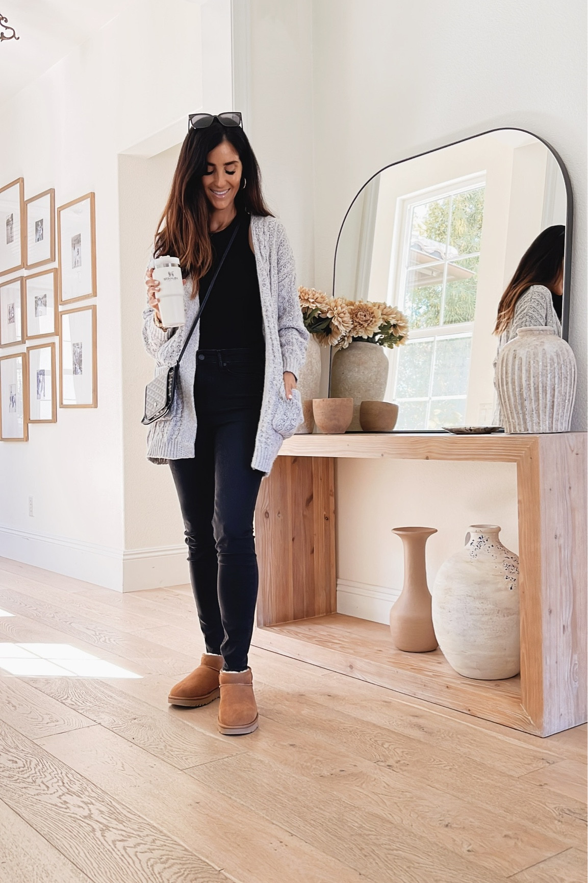 Cardigan under $20, wearing size small, fall style, cozy style, booties, Ugg’s, StylinByAylin 

#LTKunder100 #LTKSeasonal #LTKstyletip