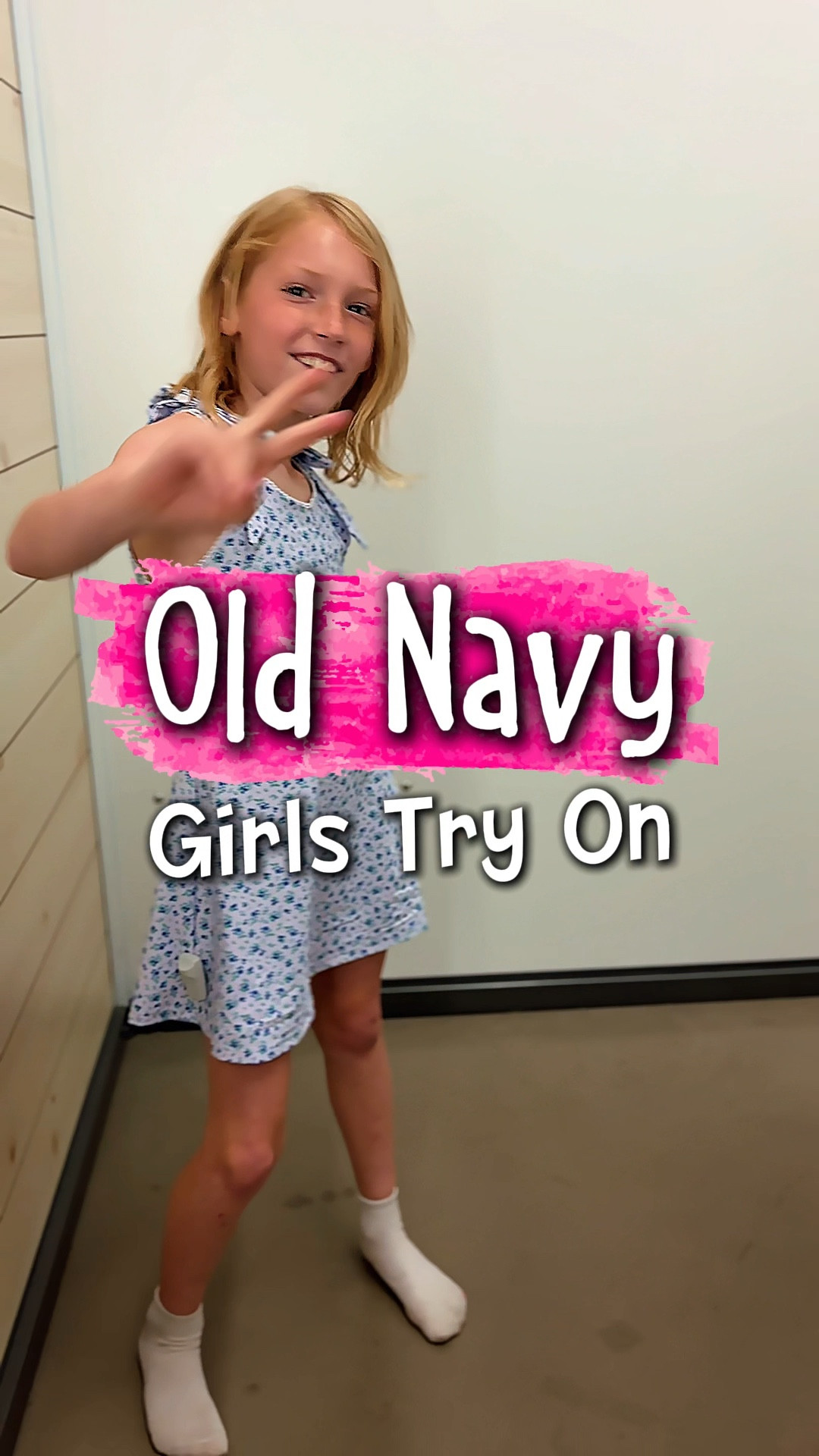 Old Navy try on! 