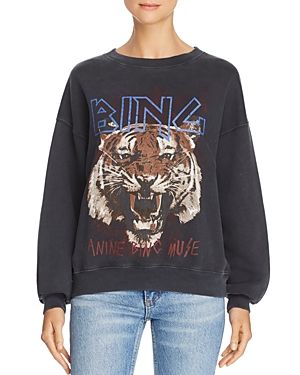 Anine Bing Tiger Graphic Sweatshirt | Bloomingdale's (US)