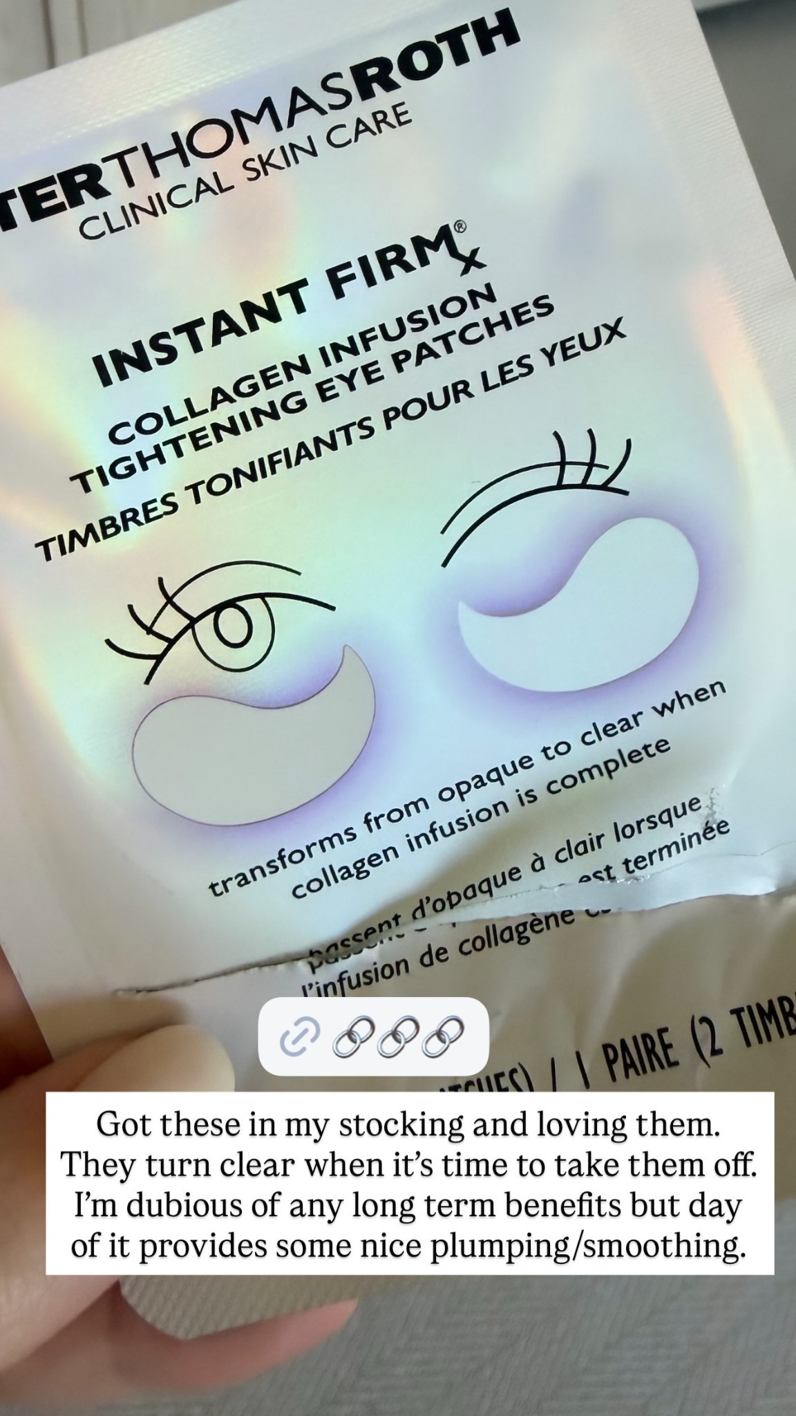 Got these eye patches in my stocking and I love them