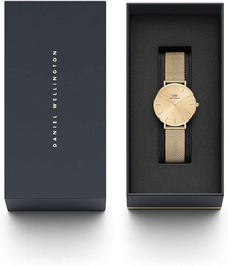 Daniel Wellington Petite Watch Silver Stainless Steel (316L) | Amazon (US)
