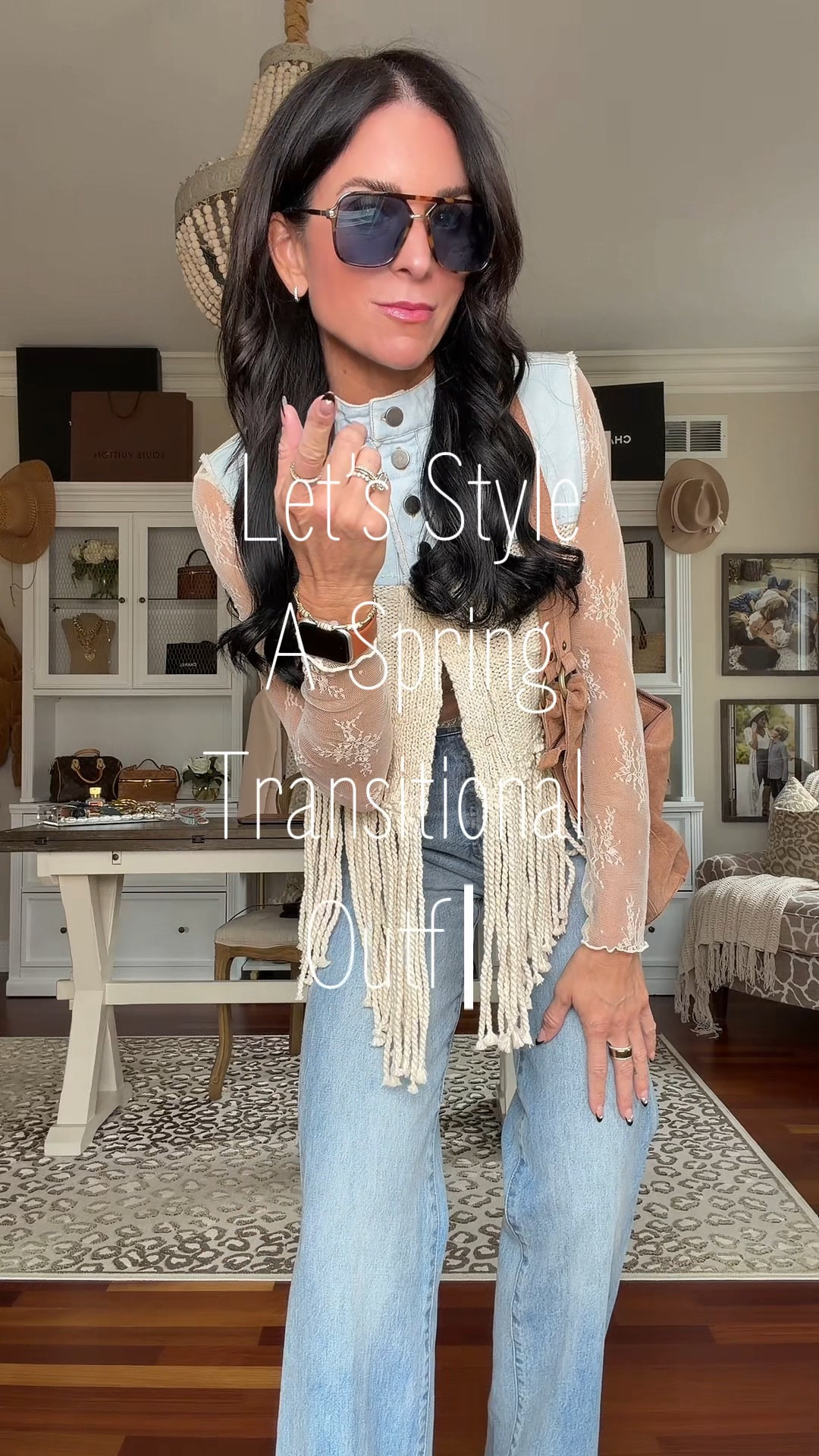 This @Anthropologie vest is so incredible 👏🏼👏🏼 Wearing a small and 24 denim 

#LTKSeasonal #LTKgrwm #LTKootd