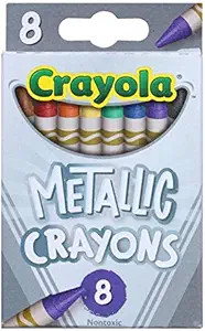 Crayola Metallic Crayons 8 Count | Amazon (US)