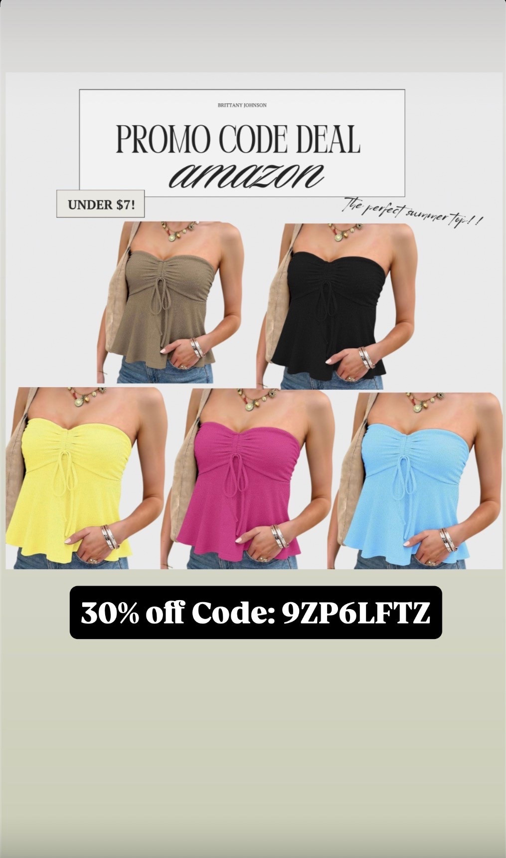 This top is giving HOT GIRL SUMMER 😍☀️ sooo flattering, lightweight & perfect with denim shorts or jeans 🤍✨ And it’s under $7!!

✨ Use code: 9ZP6LFTZ for 30% OFF ✨

#LTKdayinmylife #LTKSeasonal #LTKSaleAlert