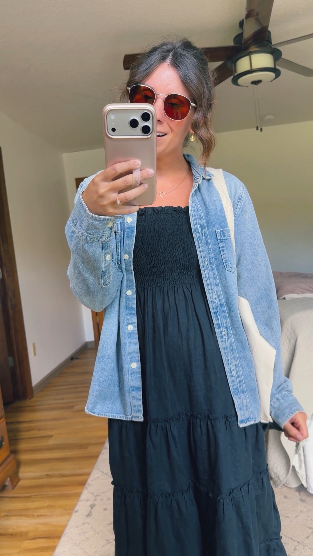 xs in my linen dress, small in my denim shirt and 6 in my sandals 🖤

#LTKSeasonal #LTKPetite #LTKgrwm
