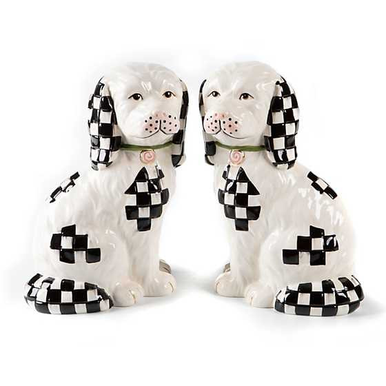 Staffordshire Dog Figures - Set of 2 | MacKenzie-Childs
