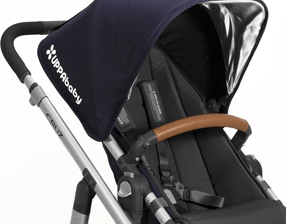 UPPAbaby Leather Bumper Bar Cover - Saddle, 1 Count (Pack of 1) | Amazon (US)