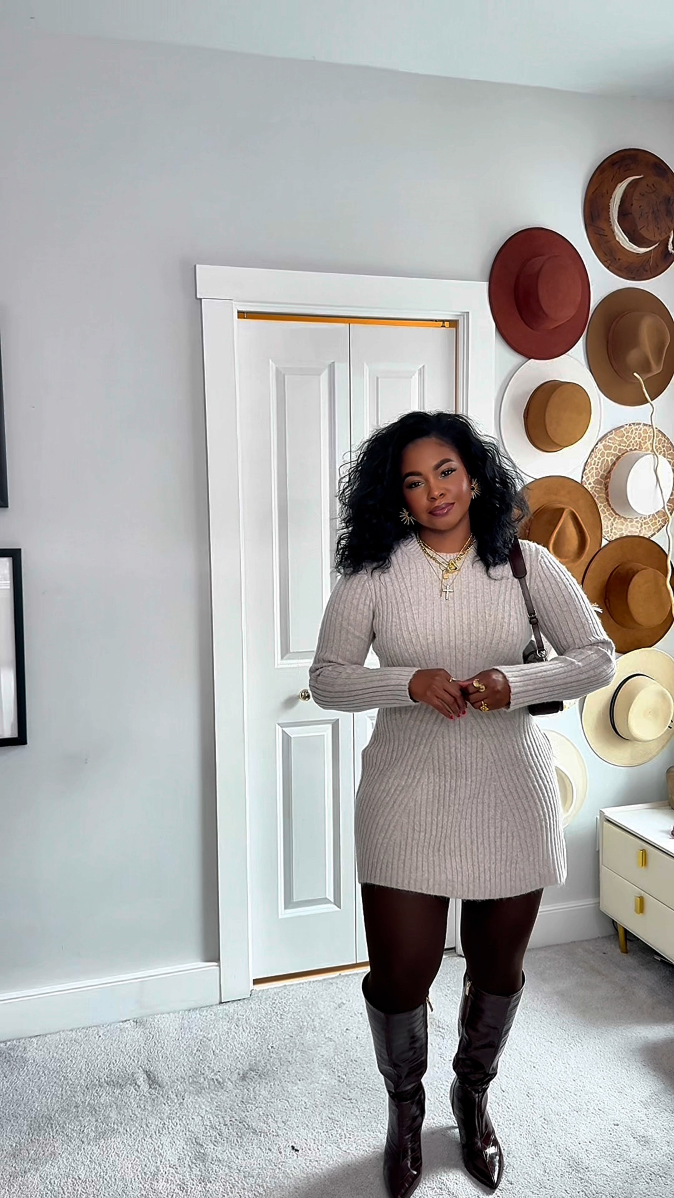 My sisters got me these boots for my birthday and I immediately had to style them. Comfy and the heel isn’t that tall. 

Dress Large 
Boots 9 (tts) 


#LTKMidsize #LTKShoeCrush #LTKFindsUnder100