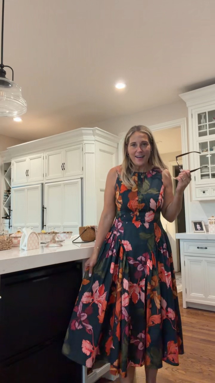 I love this dress for fall. Drop waist and gorgeous fall colors.

#LTKootd #LTKOver40 #LTKdayinmylife