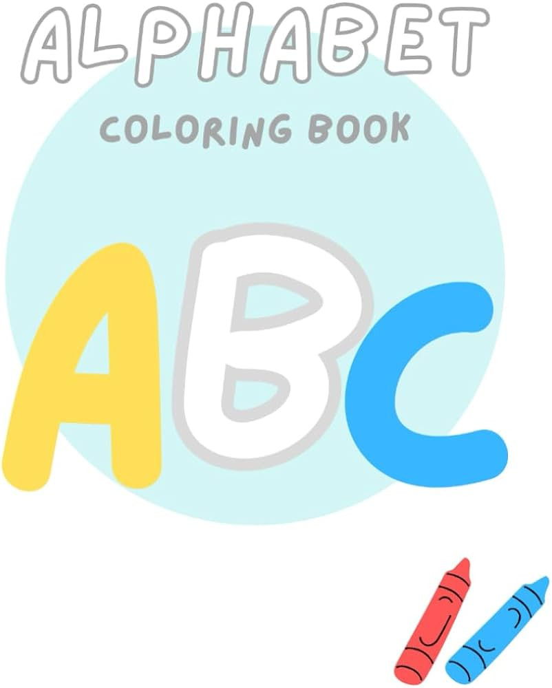 ABC Coloring Page Book | Amazon (US)