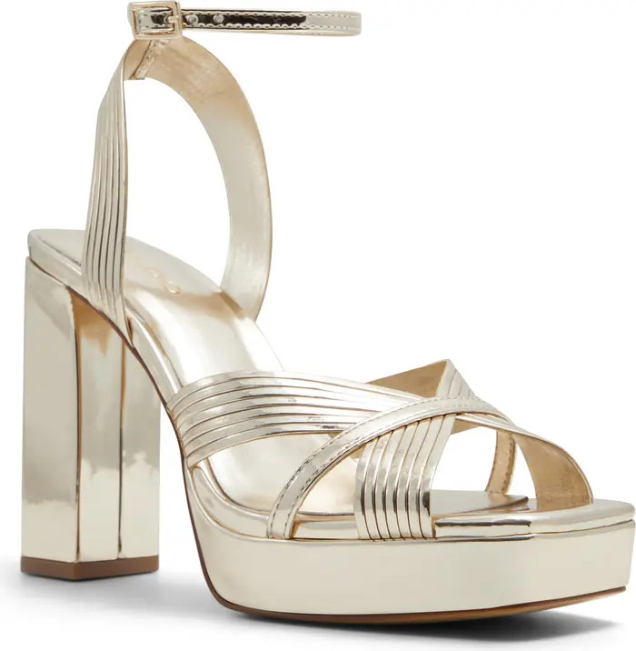 ALDO Nadie Ankle Strap Platform Sandal (Women) | Nordstrom | Nordstrom