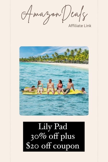Lily pad on wake! 
Lake weekend 
Lake trip 
Amazon  

#LTKSaleAlert #LTKFamily #LTKSwim