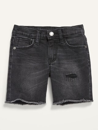Ripped 360&#176 Stretch Cut-Off Jean Shorts for Toddler | Old Navy (US)