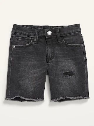 Ripped 360&#x26;#176 Stretch Cut-Off Jean Shorts for Toddler | Old Navy (US)