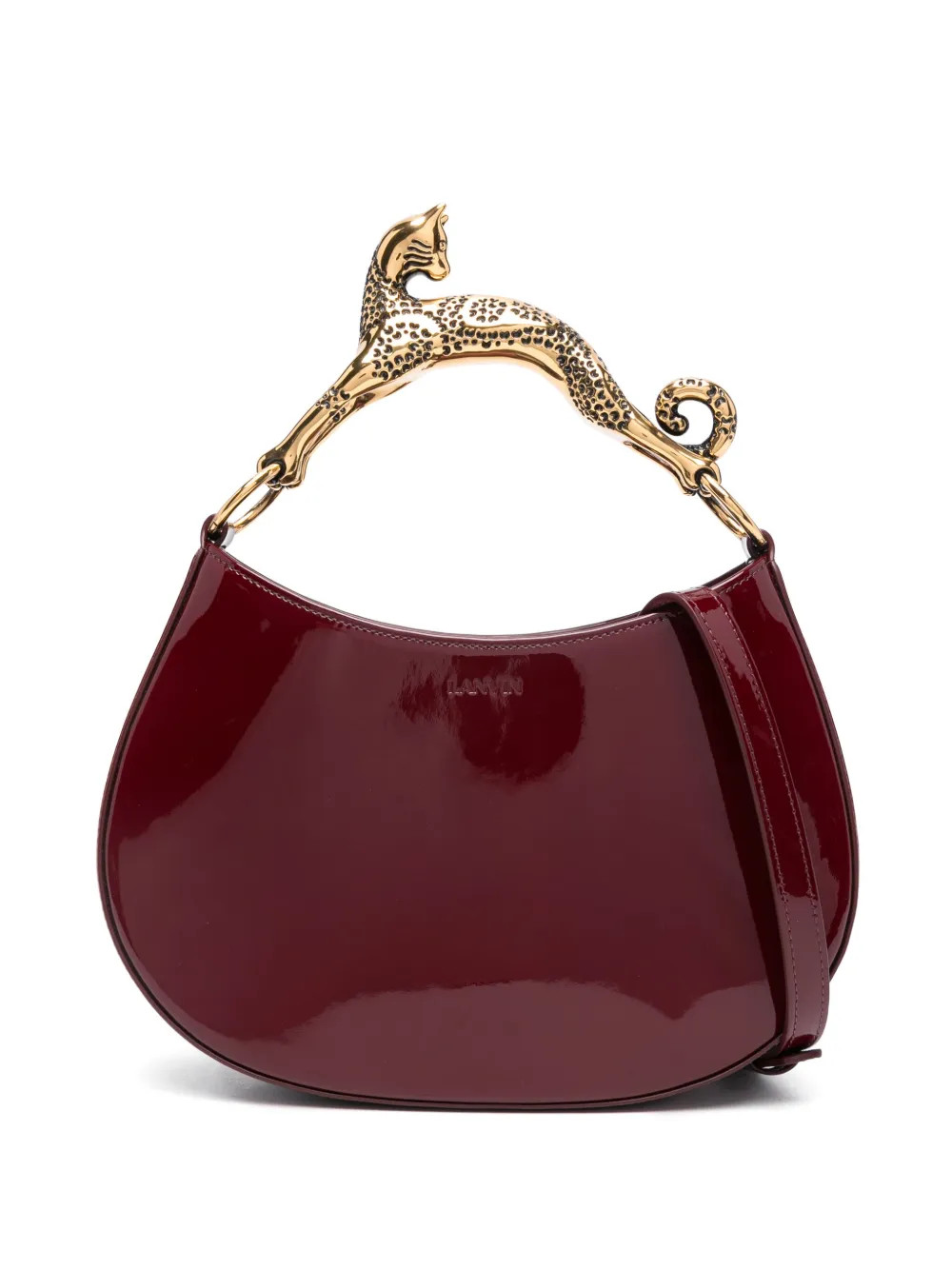 Lanvin Small cat-handle Tote Bag - Farfetch | Farfetch Global