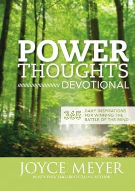 [Power Thoughts Devotional: 365 Daily Inspirations for Winning the Battle of the Mind] [By: Meyer... | Amazon (US)