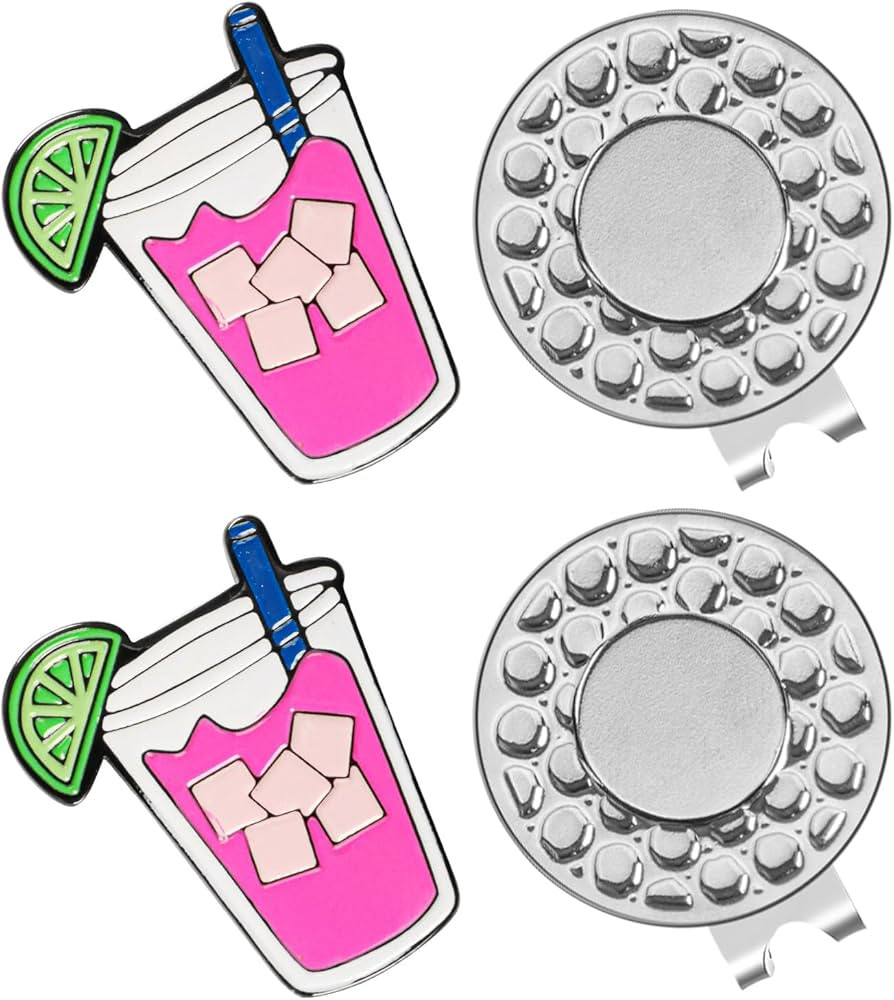 FINGER TEN Funny Golf Ball Markers with Hat Clips Value 2 Pack, Premium Golf Accessories for Putt... | Amazon (US)