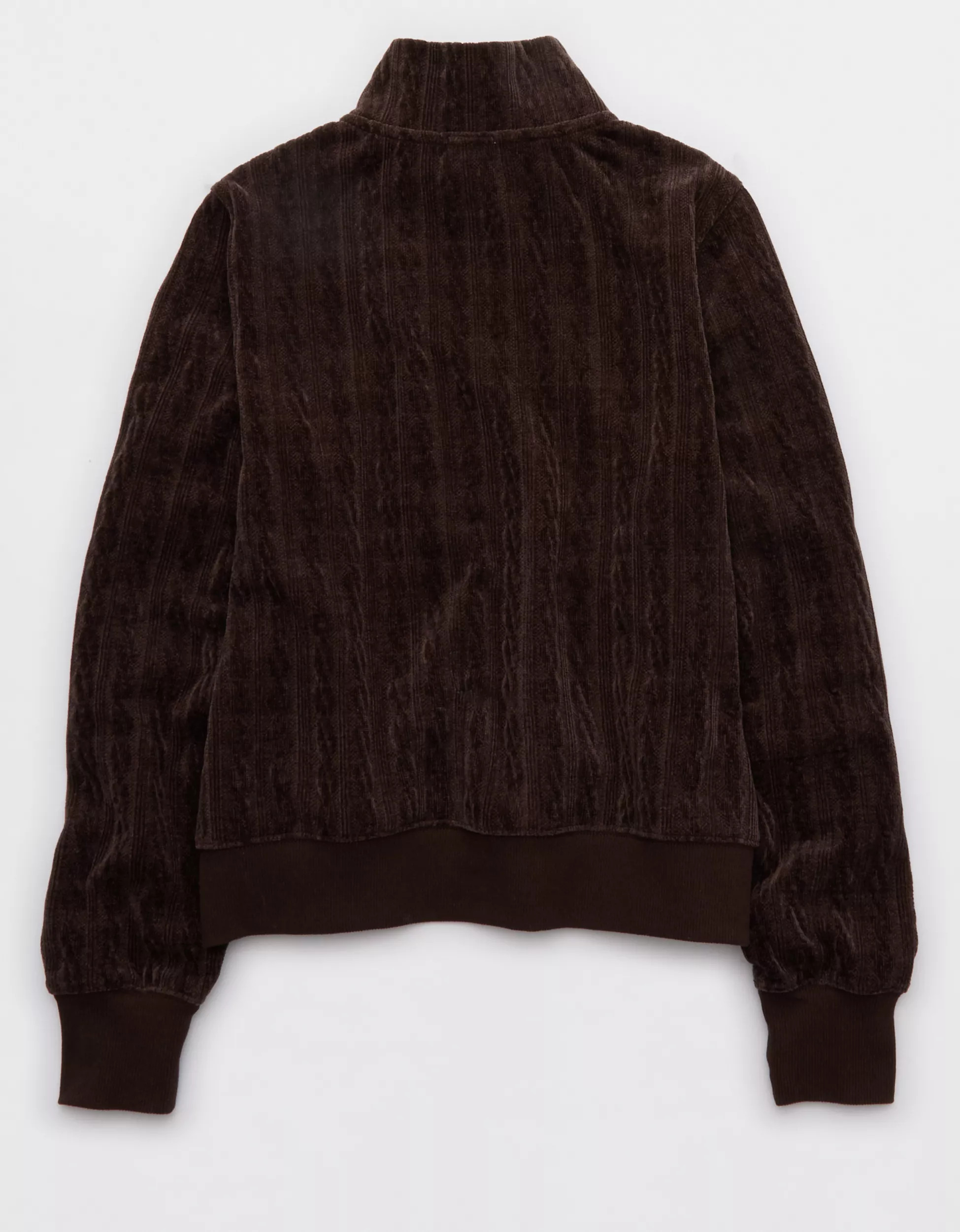 OFFLINE By Aerie Cable Lounge Full Zip | Aerie