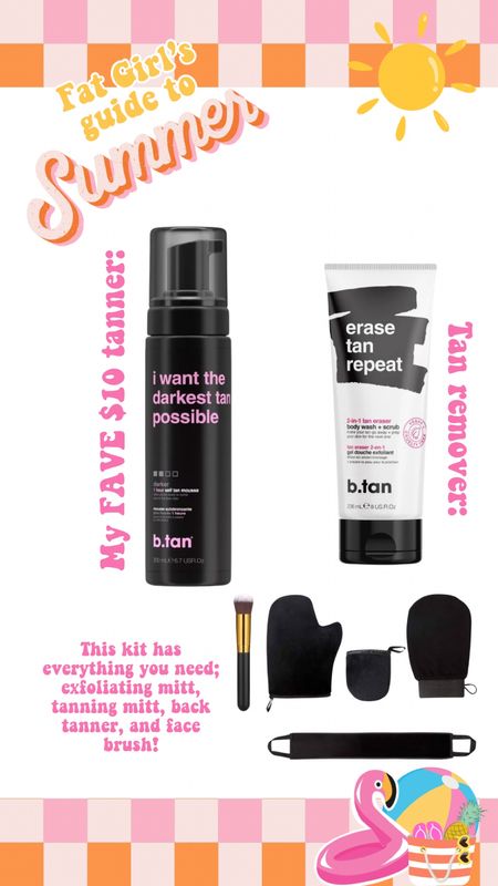 Fat girls guide to the summer: fake tan edition! Everything you need to get an amazing fake tan!

#LTKPlusSize #LTKSeasonal #LTKOver40