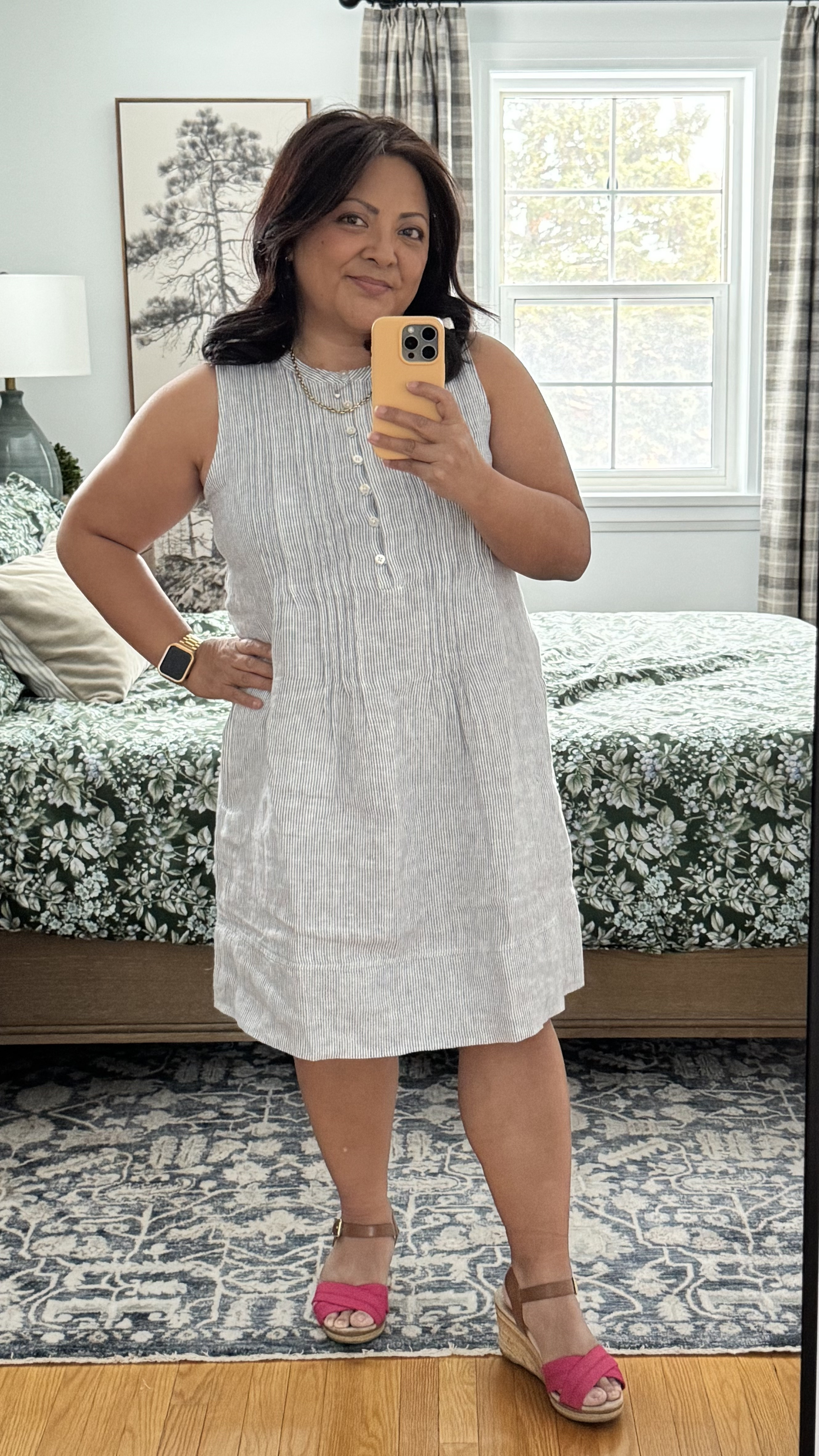 Summer dress, linen dress, sleeveless dress, vacation outfit, women over 40, petite dress  

 #LTKcanada #LTKsummer #LTKdresses