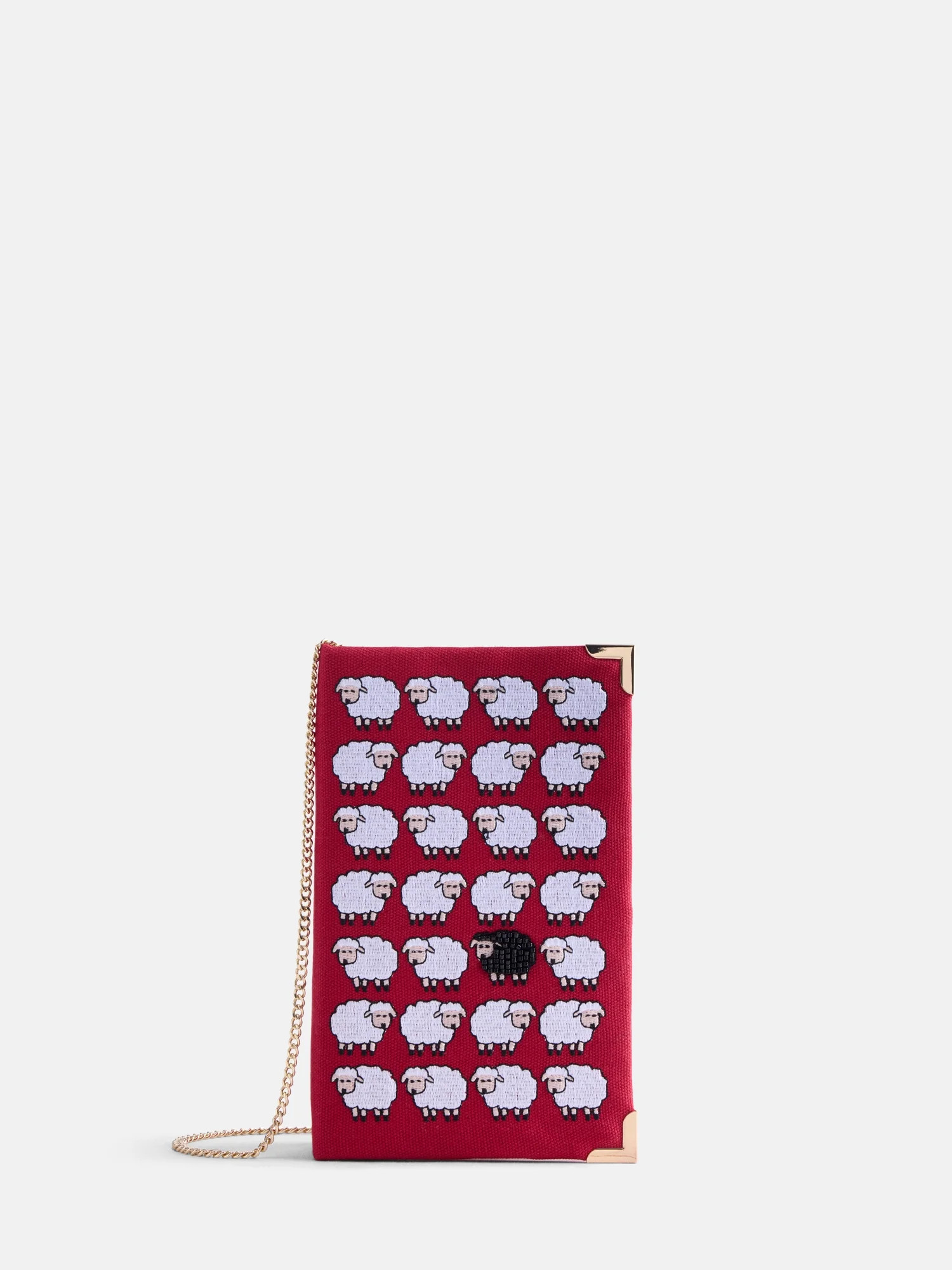 Free Assembly Women's Sheep Crossbody, Red | Walmart (US)