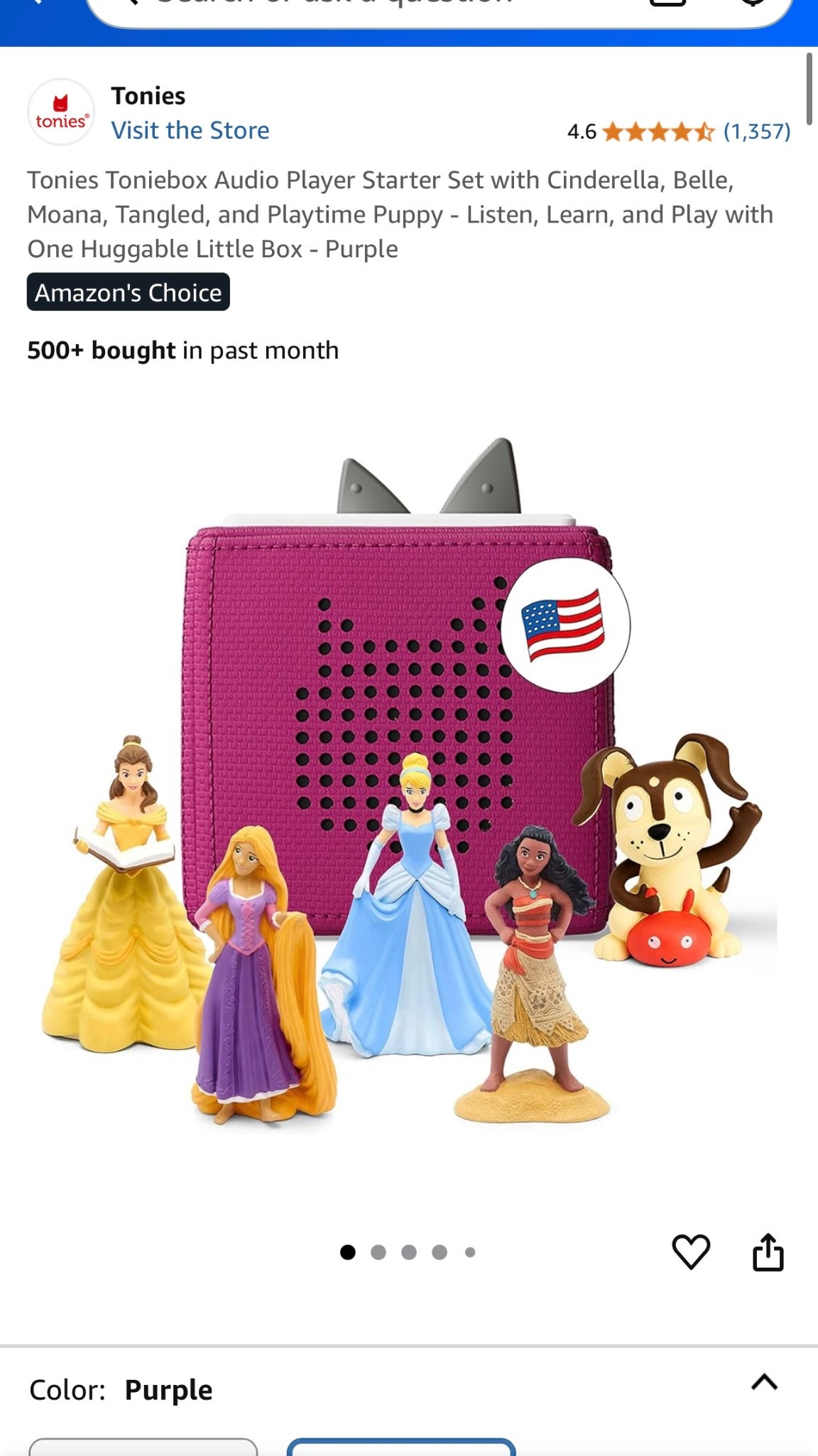 Tonies box with 5 figures just $99 for Amazon prime day!!!!

#LTKKids #LTKSaleAlert #LTKFamily