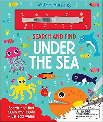 Search and Find Under the Sea (Water Painting Search and Find)     Board book – Coloring Book, ... | Amazon (US)
