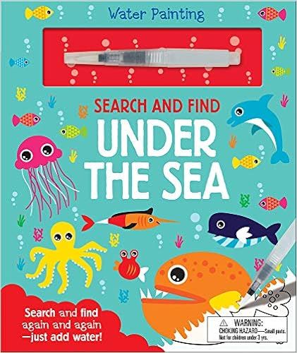Search and Find Under the Sea (Water Painting Search and Find)     Board book – Coloring Book, ... | Amazon (US)