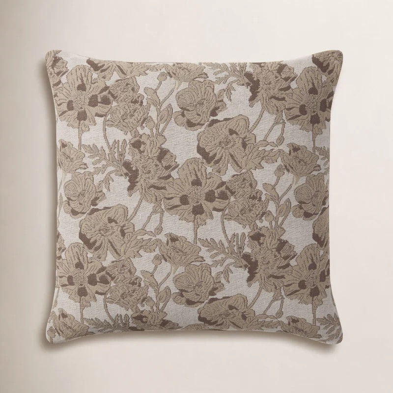 Chris Loves Julia x Loloi  Matilda Collection Beige / Mocha PCJ0008, Pillow | Wayfair North America