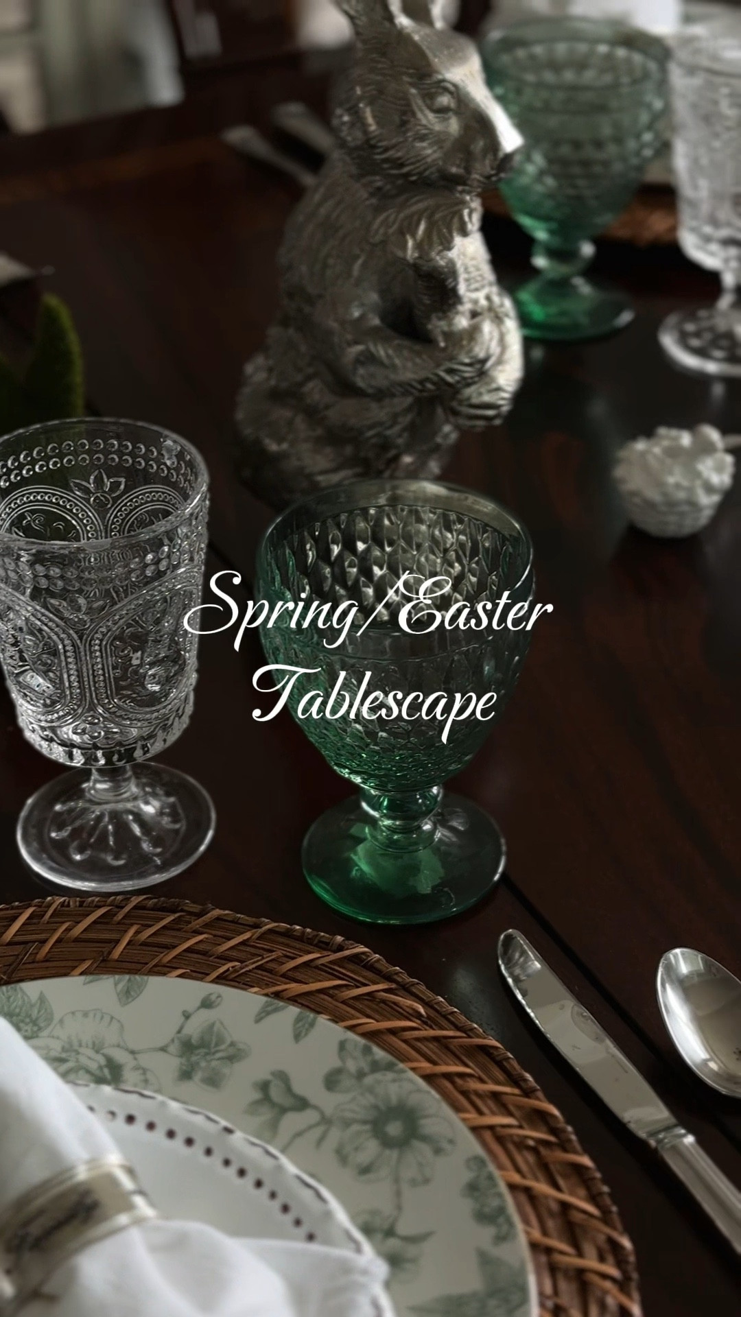 Spring/Easter Tablescape.
Some of the items are not available anymore, but I have listed some alternatives .

#LTKspring #LTKHome #LTKSeasonal