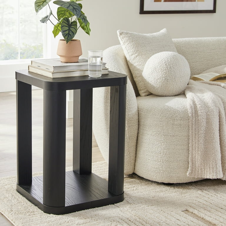 Better Homes & Gardens Juliet End Table,Rich Black Finish | Walmart (US)