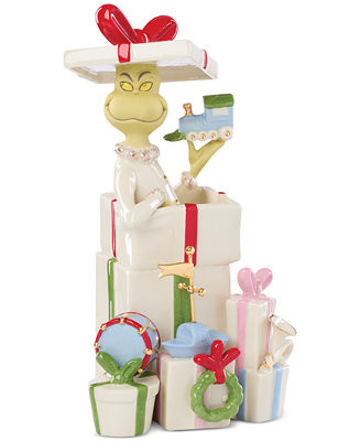 Grinch Gets the Gifts Figurine | Macy's