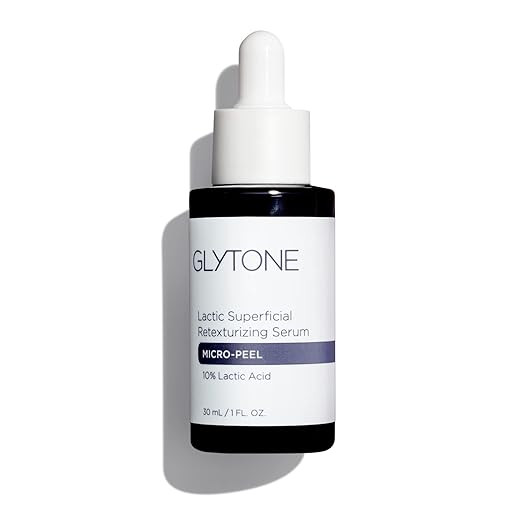Glytone Micro-Peel Lactic Superficial Retexturizing Serum - With 10% Lactic Acid - For Dull, Dry ... | Amazon (US)