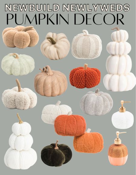 Make your own pumpkin patch for fall with these cute options from TJ Maxx! So many different styles and sizes to choose from! 

Fall Decor | Season Decor | Pumpkins | Halloween Decor | Fall Style 

#LTKunder50 #LTKSeasonal #LTKhome