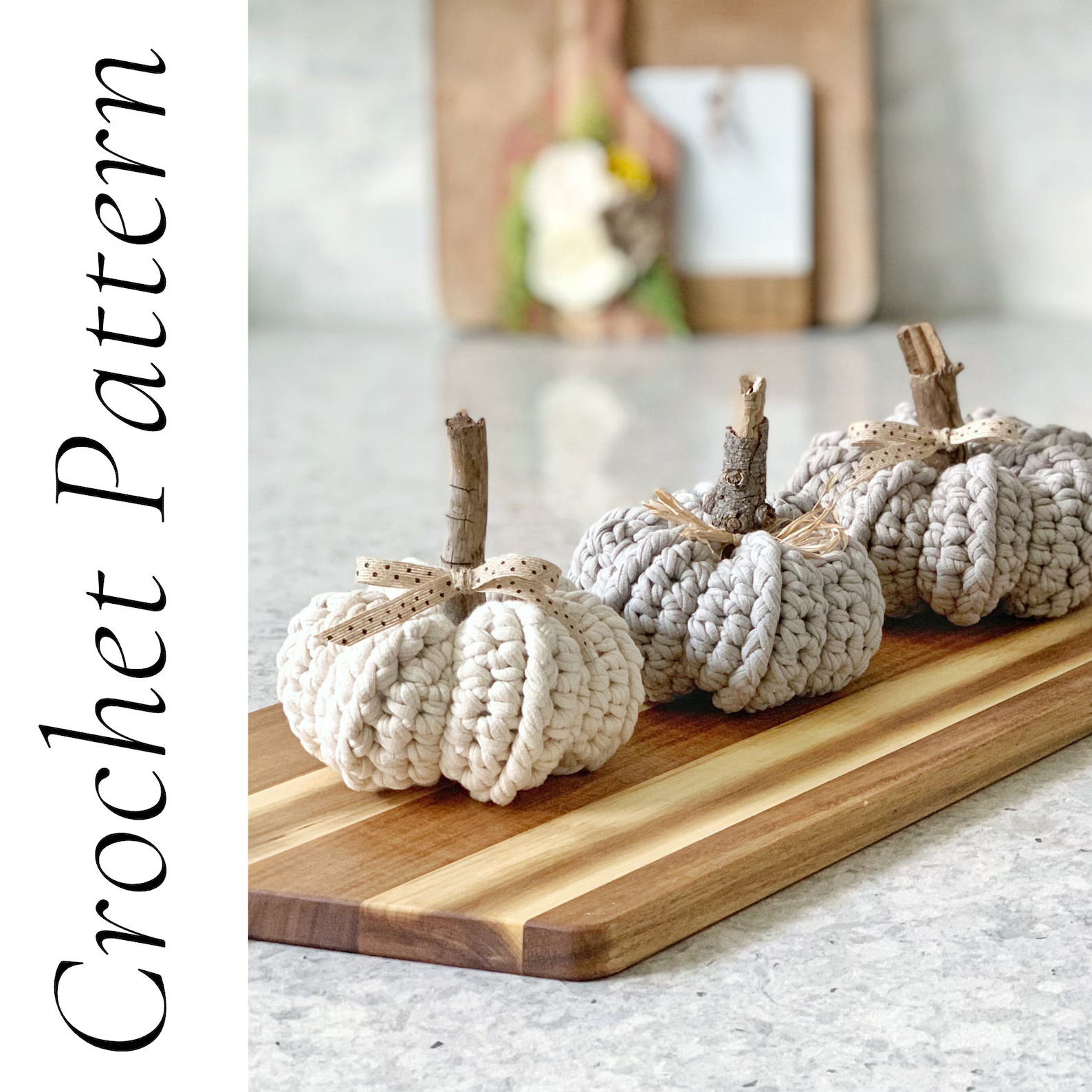 Crochet Pumpkin Pattern DIY Crochet Pattern Farmhouse Pumpkins Farmhouse Decor Fall Decor DIY Cra... | Etsy (US)