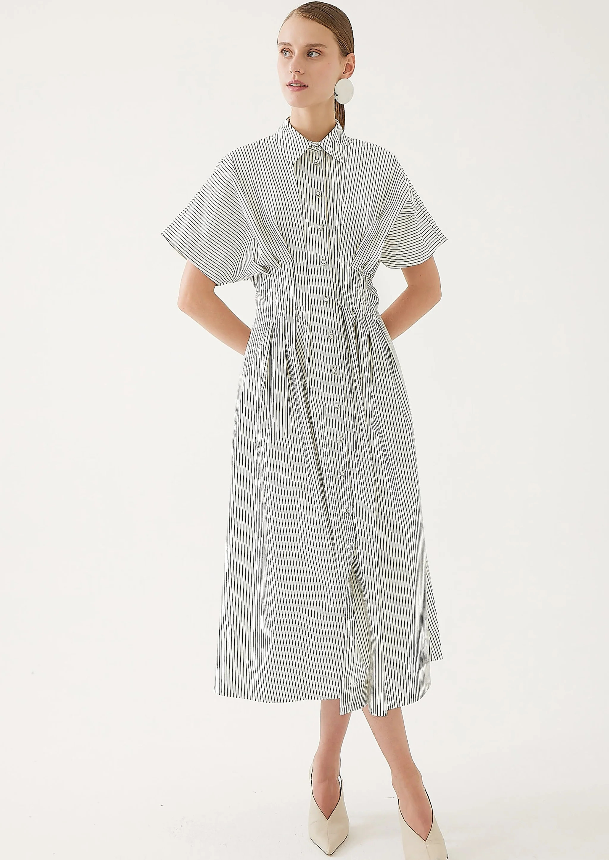 Mimi Black Stripe Dress | Four and Twenty Sailors