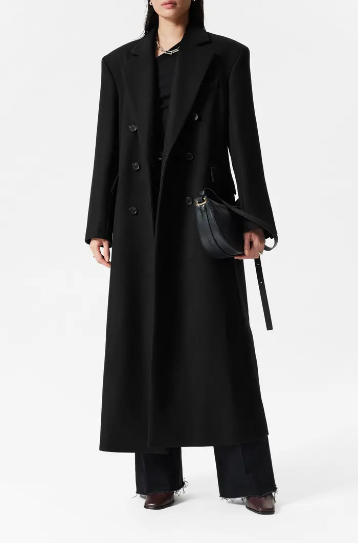Longline Double Breasted Coat | Nordstrom