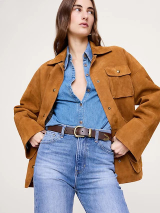 Western Leather Belt | Banana Republic (US)