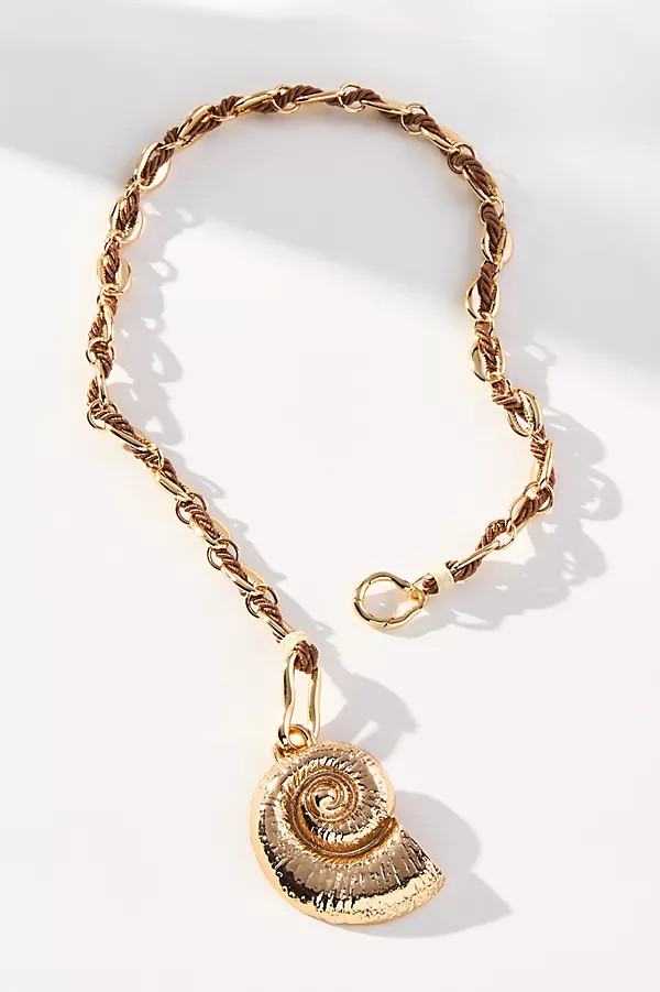 Shell Charm Chain Necklace | Anthropologie (US)