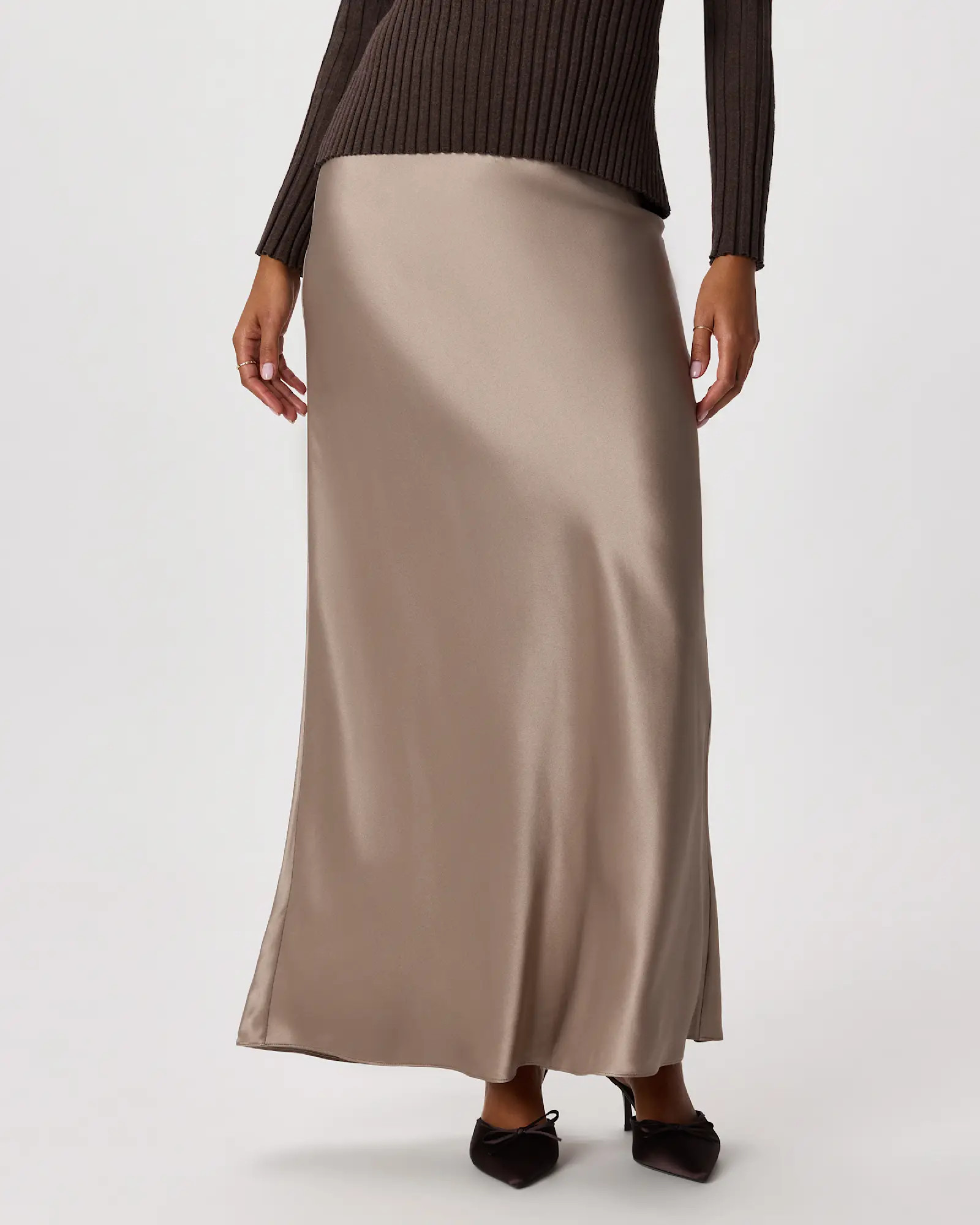 100% Washable Silk Maxi Skirt | Quince