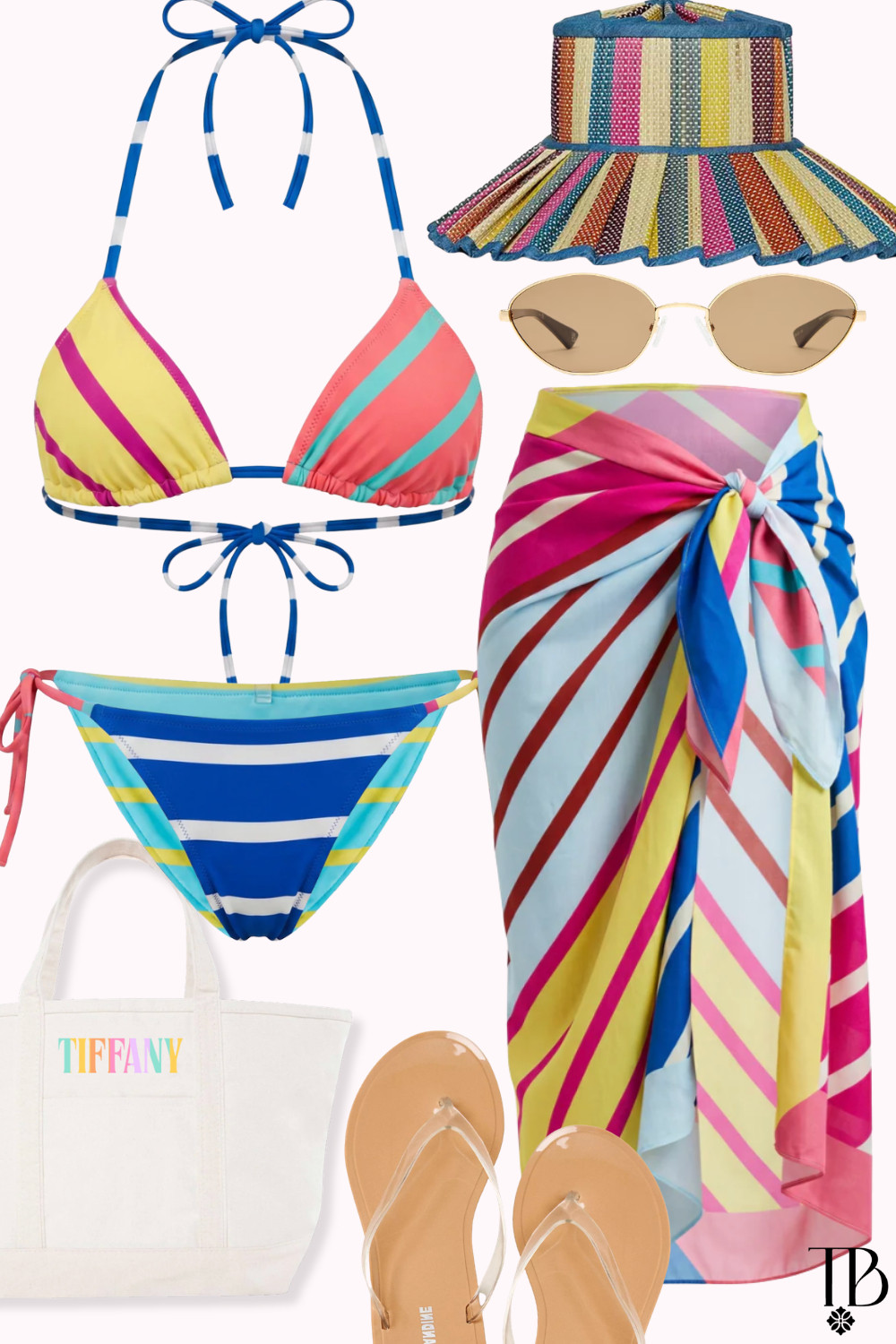 Sunshine state of mind 🌈☀️ Colorful, carefree, and made for beach days that turn into sunset cocktails ✨ #LTKsummer #BeachVacation #ColorfulStyle #ResortWear #PoolsideLook
 

 