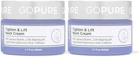 goPure Tighten & Lift Neck & Chest Moisturizer Cream for Visibly Firming, Tightening and Lifting ... | Amazon (US)