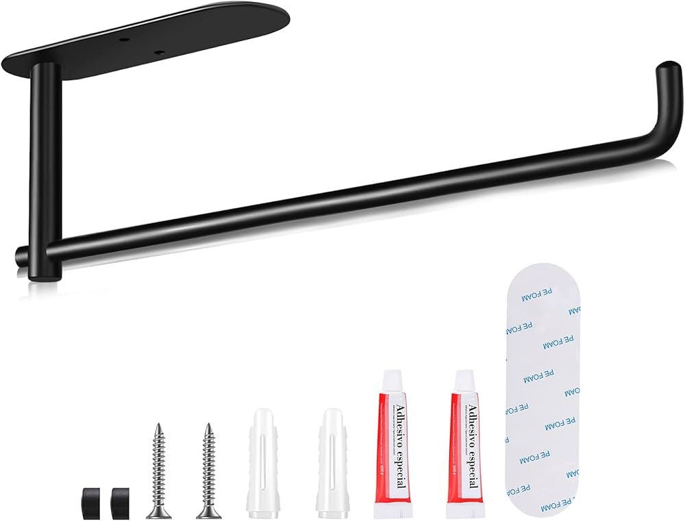 Yowmins Paper Towel Holders, Paper Towel Holder Under Cabinet, Camper RV Paper Towel Holder, Pape... | Amazon (US)