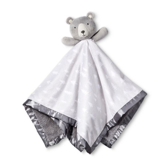 Large Security Blanket Bear - Cloud Island™ Gray | Target