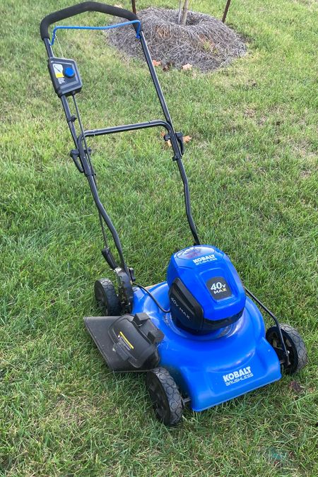 Love how easy my Kobolt battery powered push mower is. I got it for a great deal at Lowes.

#LTKhome
