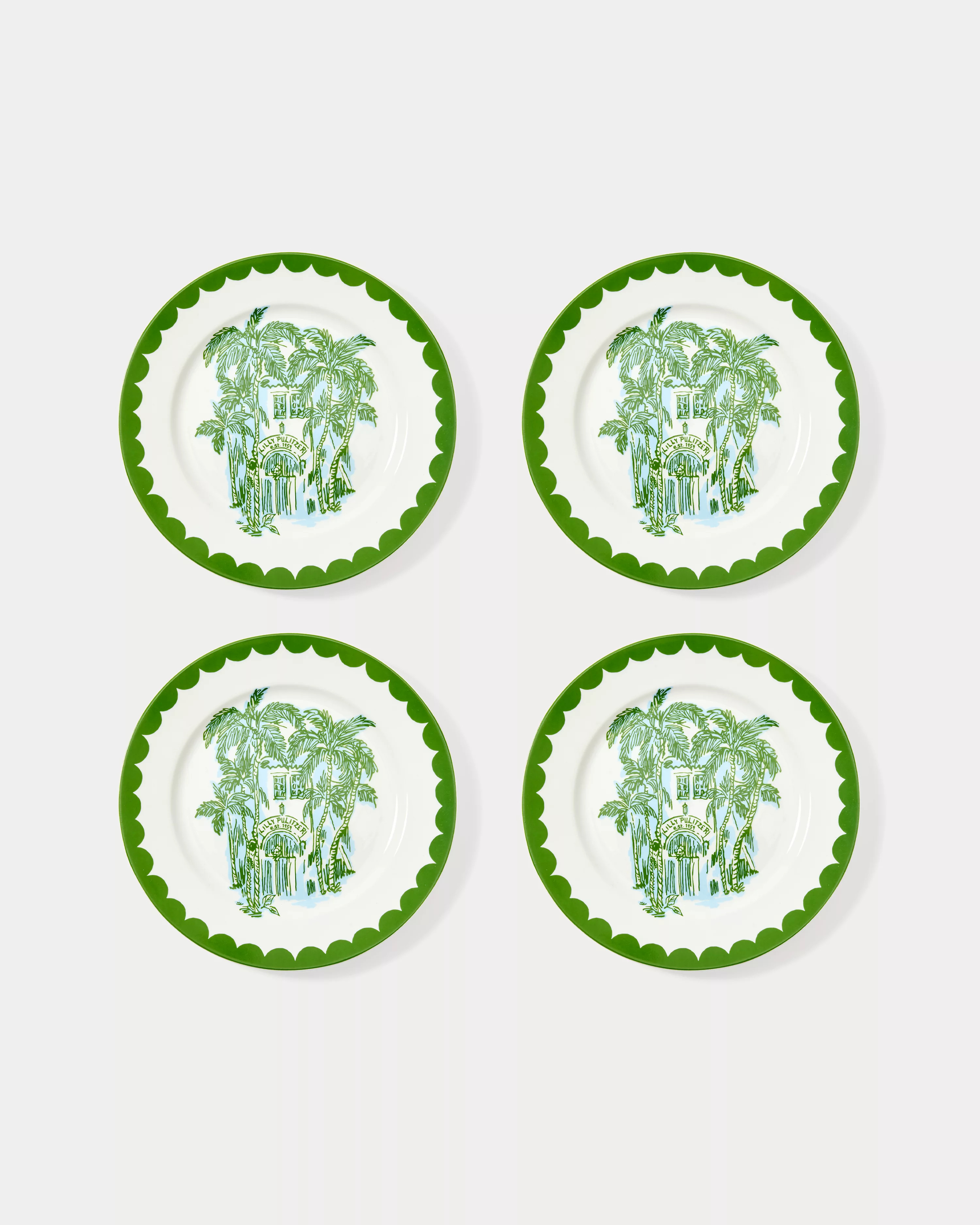 Ceramic Salad Plate Set | Lilly Pulitzer